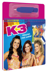 Studio 100 k3 kleurboek - kleuren met water - afbeelding 1