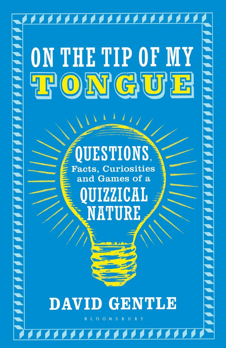 On the tip of my tongue