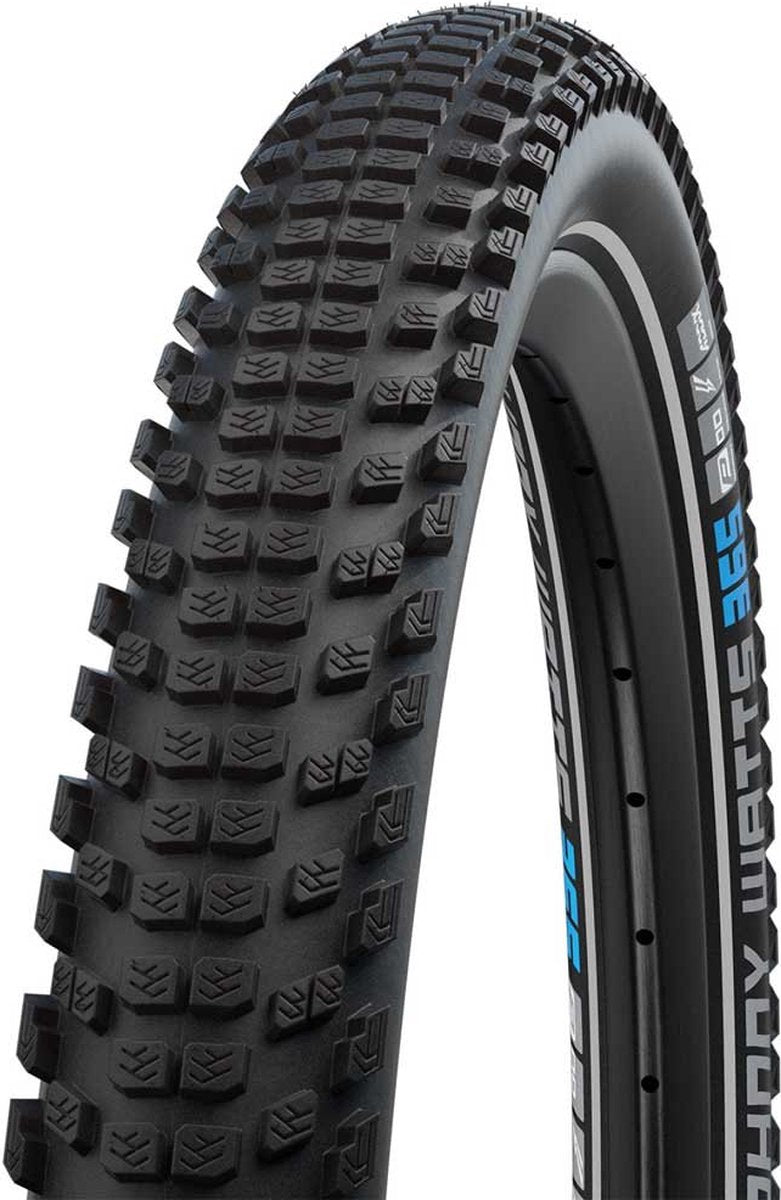 Schwalbe johnny watts 365 dd 27.5´´ stijve mtb-band zilver 27.5´´ 2.60