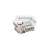 Sunware q-line opbergbox 6 liter transparant 30x20x14cm