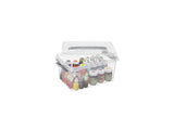 Sunware q-line opbergbox 6 liter transparant 30x20x14cm - afbeelding 2