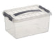 Sunware q-line opbergbox 6 liter transparant 30x20x14cm
