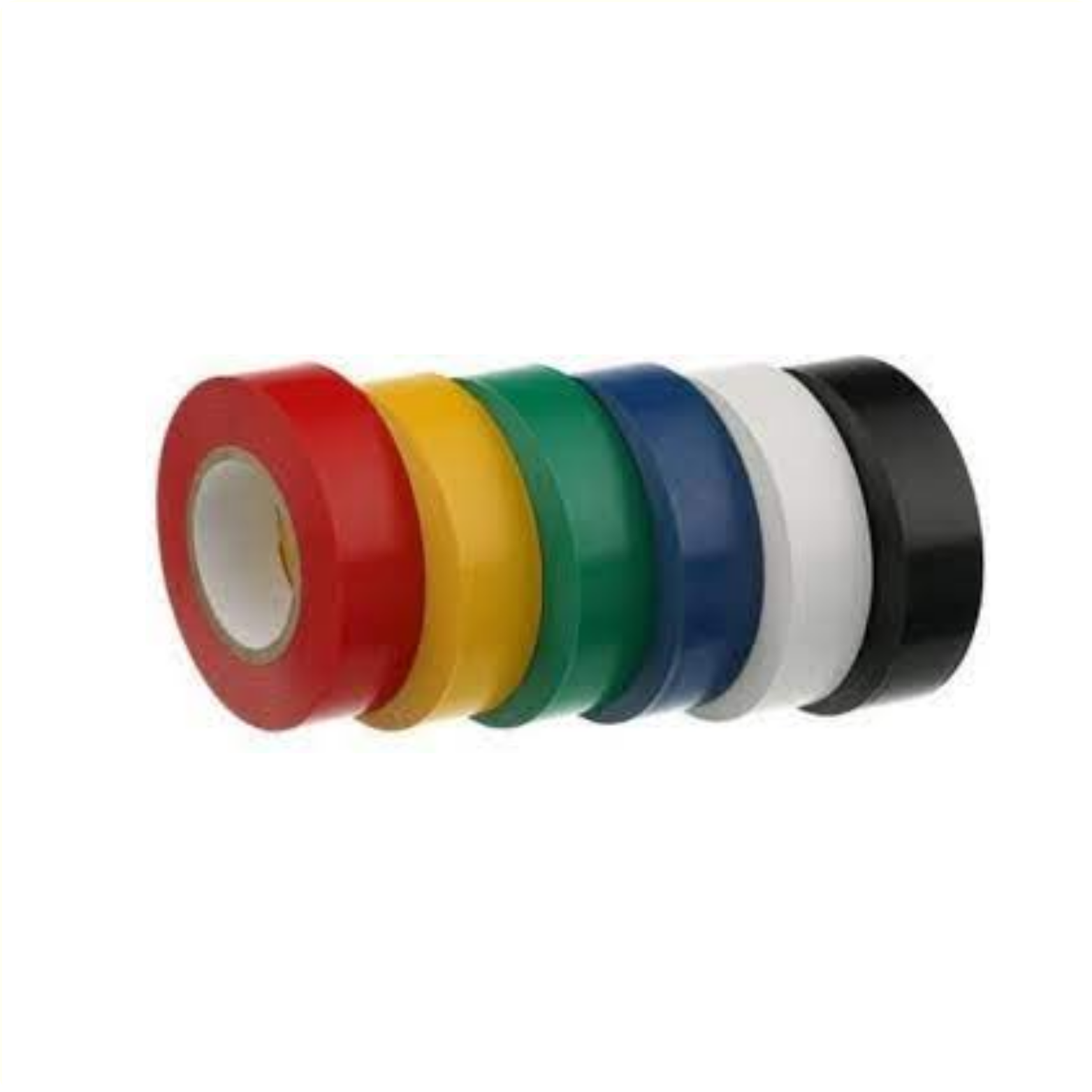 Pvc tape per 6 rollen. 15m