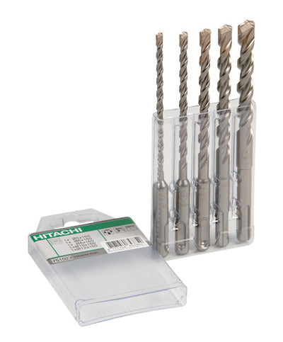 Hikoki accessoires borenset sds-plus multipack 5 6 8 10 12x160 (oud 751023) - 782531