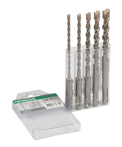 Hikoki accessoires borenset sds-plus multipack 5 6 8 10 12x160 (oud 751023) - 782531