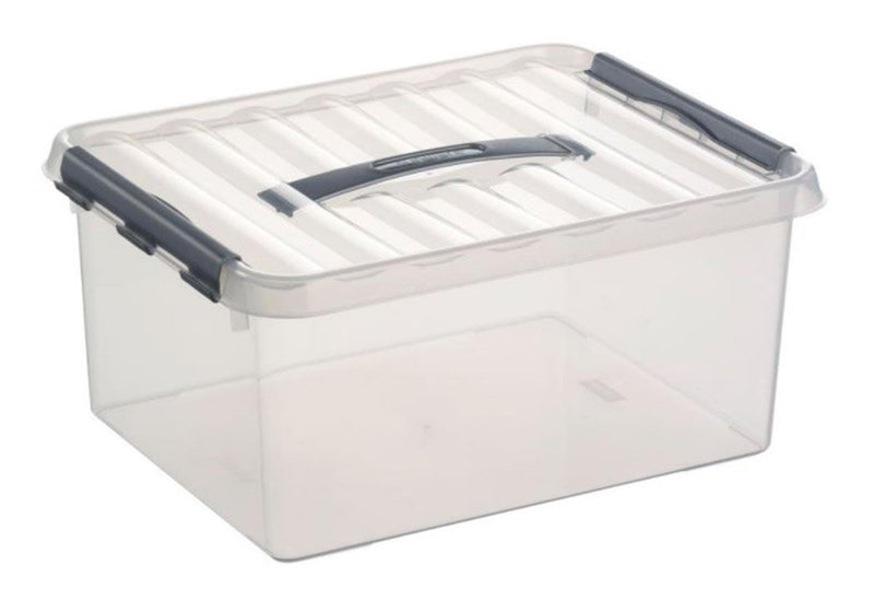 Sunware q-line opbergbox 15l transparant