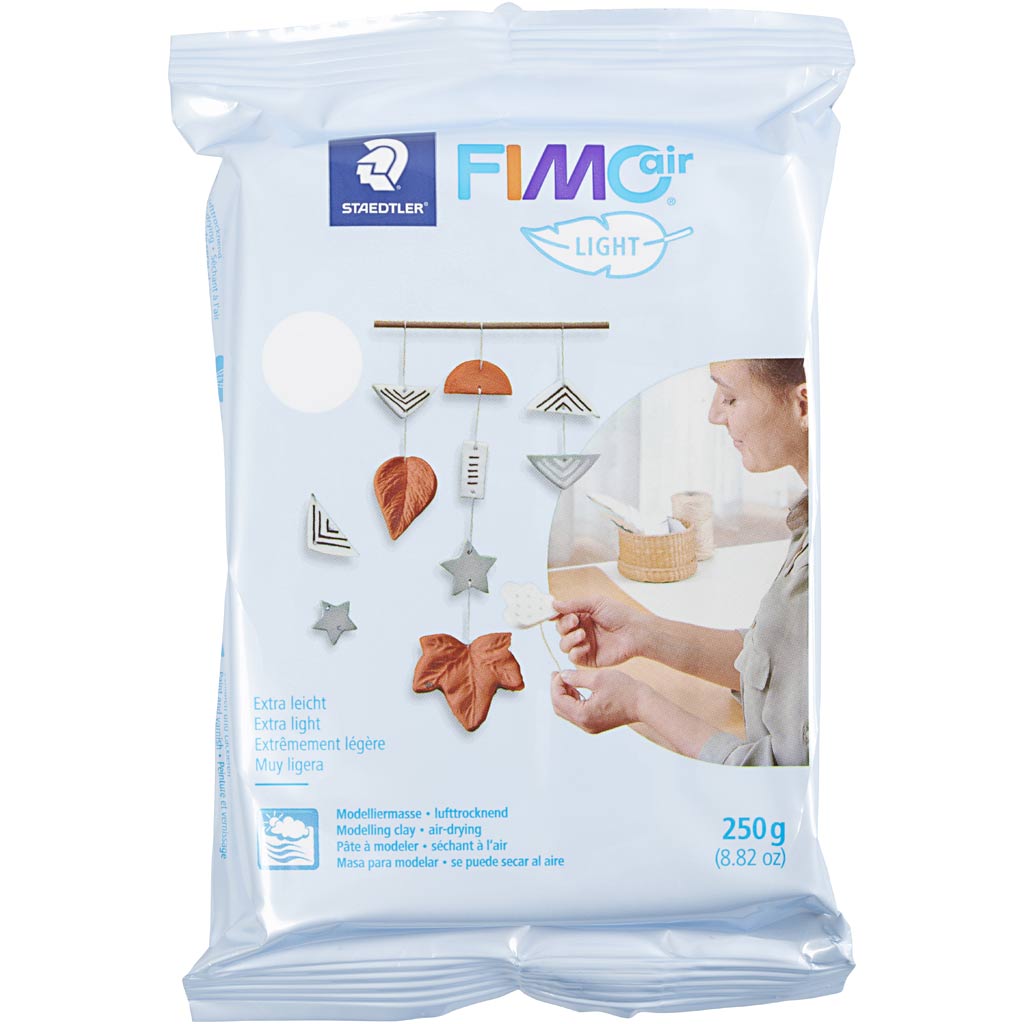 Fimo air light luchtdrogende boetseerklei - 250 g - wit