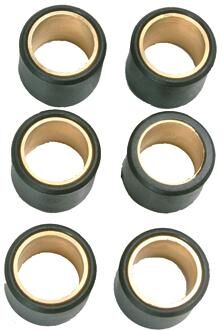 Rms variomatikgewicht roller core set 23x18 mm, 15.5 gr, 6 pcs.
