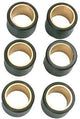 Rms variomatic gewicht roller core set 23x18 mm, 15.5 gr, 6 pcs.