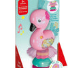 Clementoni baby schud en speel flamingo met geluid en zuignap