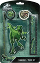 Undercover - jurassic world schrijfset 5-delig - kunststof - multicolor -