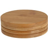 Excellent houseware onderzetterset bamboe 4-delig ø11,5cm