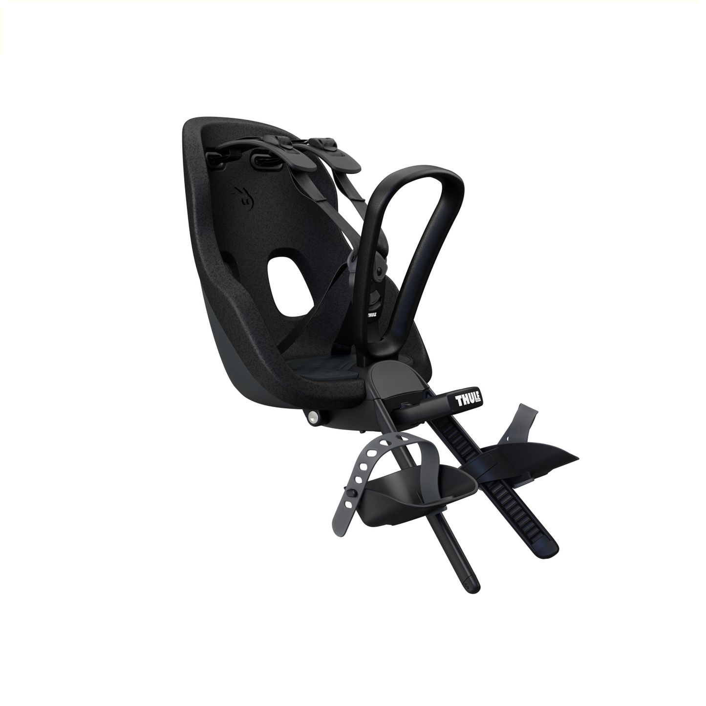 Thule yepp nexxt 2 mini - fietsstoeltje - voorzitje - black