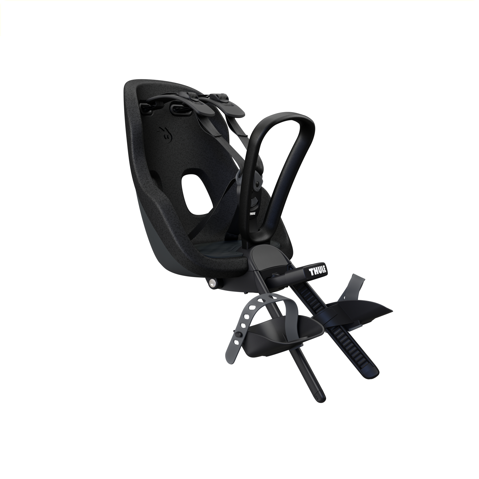 Thule yepp nexxt 2 mini - fietsstoeltje - voorzitje - black