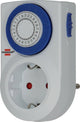 Brennenstuhl timer mmz 20, mechanische tijdschakelklok wandcontactdoos (dagschakelklok, met verhoogde contactbeveiliging voor binnen)