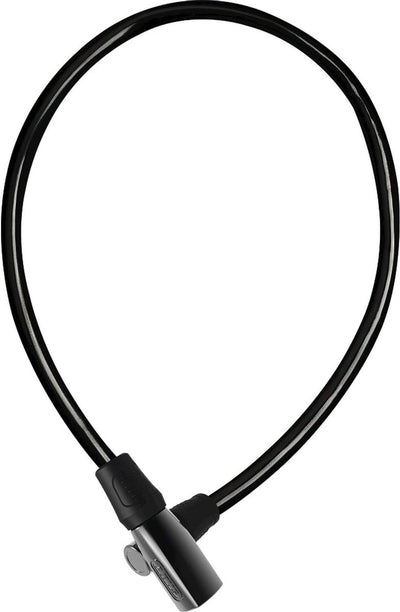 Abus kabelslot 4408k - 65 cm lange staalkabel met kunststof omhulsel - fietsslot met -security level 2 - rood