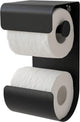 Sealskin brix - wc rolhouder - toiletrolhouder - reserverolhouder - zwart