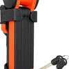 Kryptonite evolution 790 vouwslot – art-2 slot – vouwslot (elektrische) fiets – 90 cm lang - zwart oranje