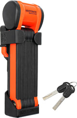 Kryptonite evolution 790 vouwslot – art-2 slot – vouwslot (elektrische) fiets – 90 cm lang - zwart oranje - afbeelding 1