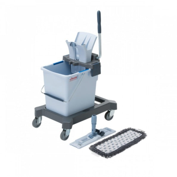 Vileda ultraspeed pro starterkit (25 liter) met plaat en mop