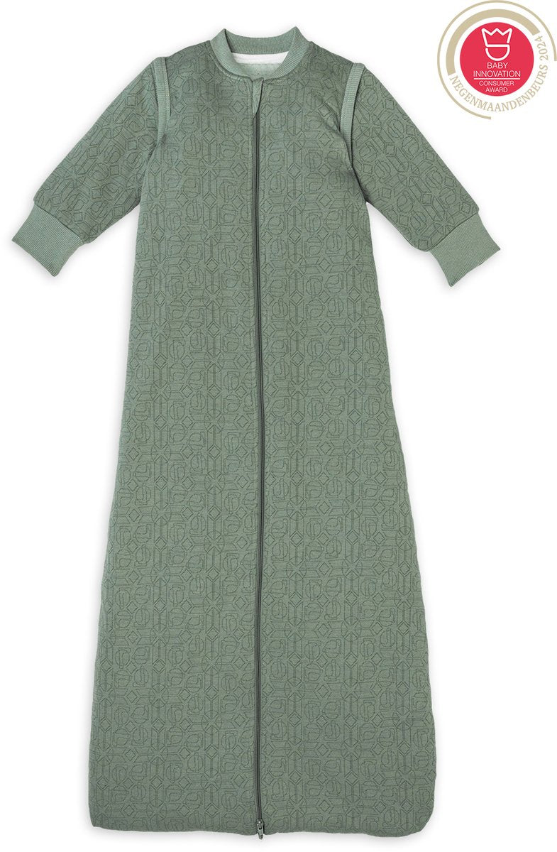 Lodger hopper - 4 seizoenen slaapzak baby - groen - 0.3-3.5 tog - past in autostoel - 6m-3j