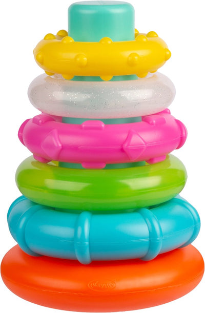 Playgro sorteer- en stapeltoren – educatief speelgoed – speelgoed baby - speelgoed 1 jaar - baby speelgoed - interactief speelgoed baby - kraam cadeau