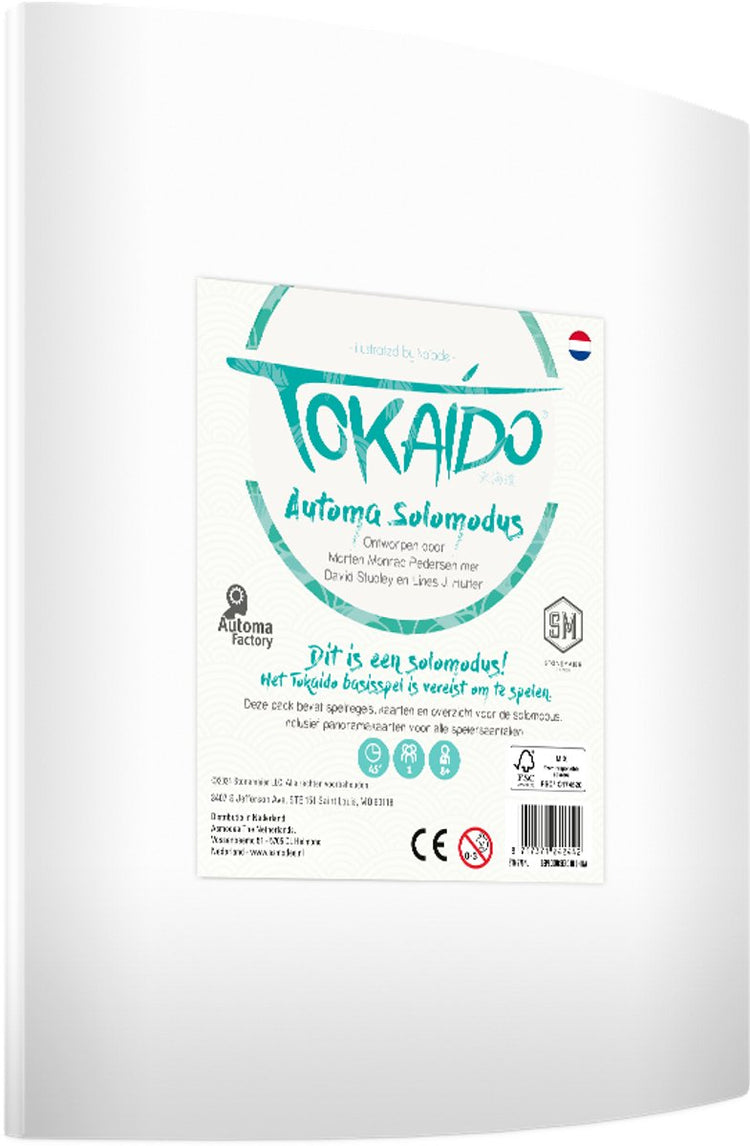 Asmodee tokaido automa solomodus bordspel uitbreiding solo kaarten.