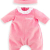 Corolle mon premier poupon pyjama met muts roze babypop 30 cm