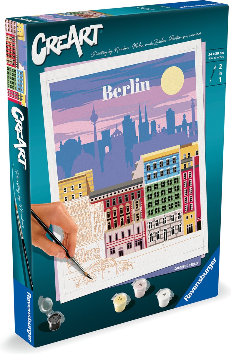 Ravensburger creart schilderen op nummer - berlijn