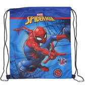 No brand spiderman gym-zwemtas 40x35 cm | 3 stuks - afbeelding 1