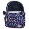Rugzak milky kiss prestige donkerblauwe bloemen