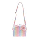 No brand unicorn schoudertas multikleur rainbow | 6 stuks