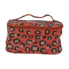 No brand make up tas wildlife leopard print | 6 stuks
