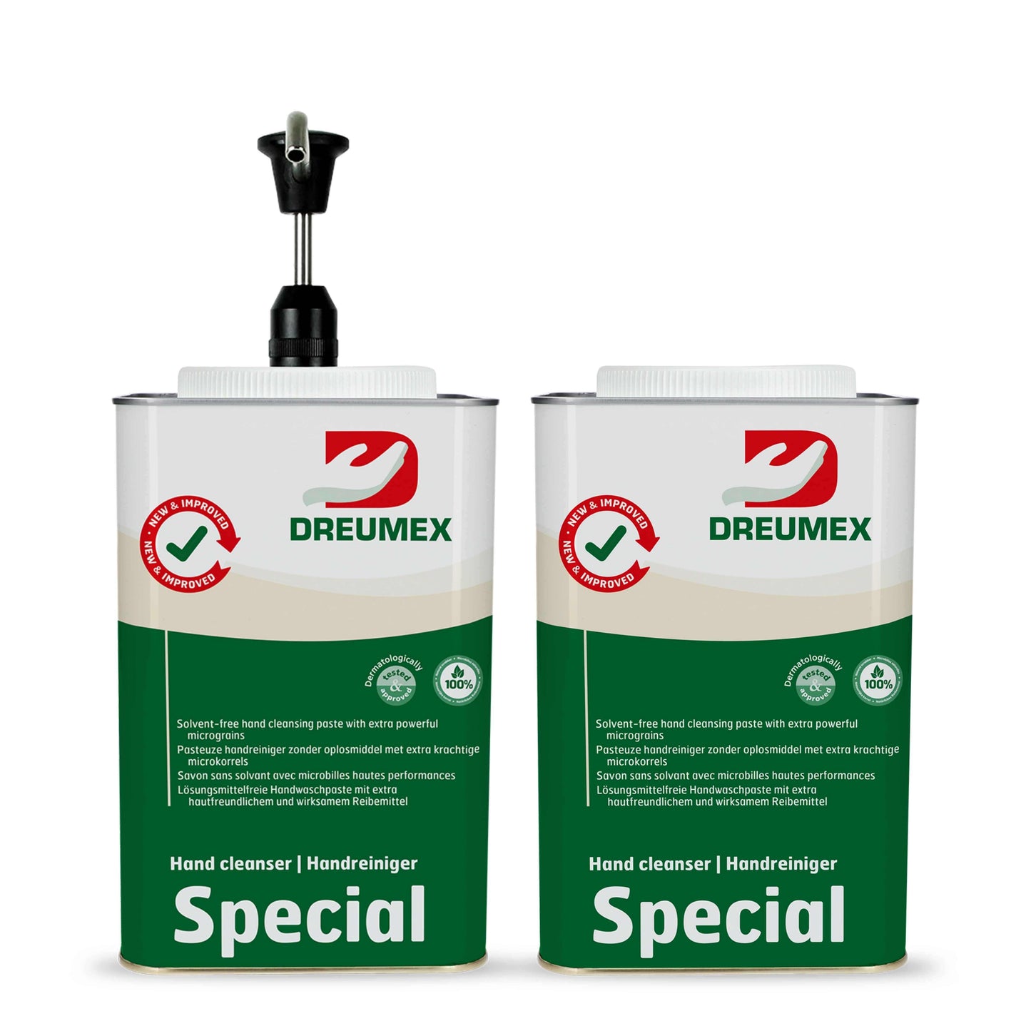Dreumex zeep 2 blikken special 4,2kg