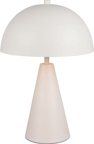 Trio alfie - tafellamp - grijs warm - excl. 1x e27 4,9 w - snoerschakelaar - go green