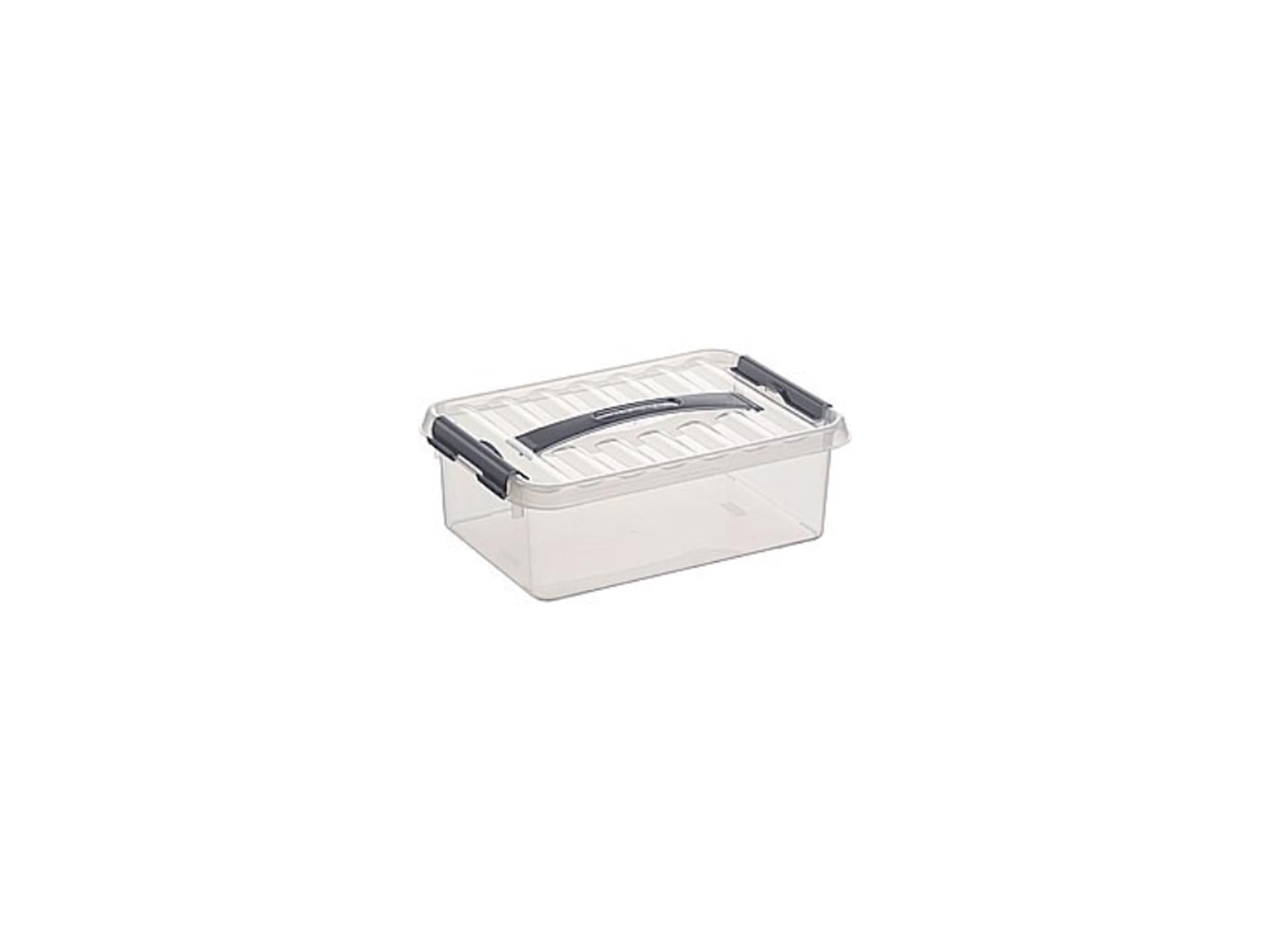 Sunware q-line box medium 4 liter transp 30,7x20x10,4 cm