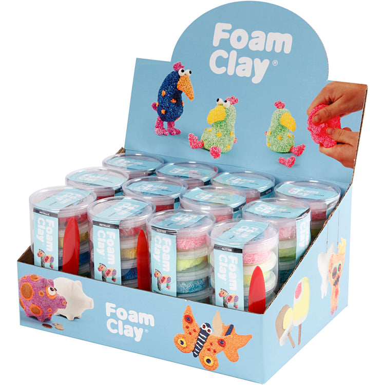 Http: www.cchobby.nl foam-clayr-glitterkleuren-metallic-kleuren-12-set-1-doos
