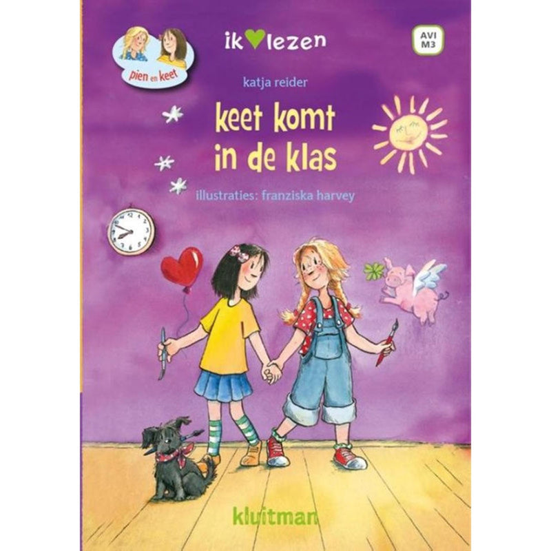 Kluitman keet komt in de klas