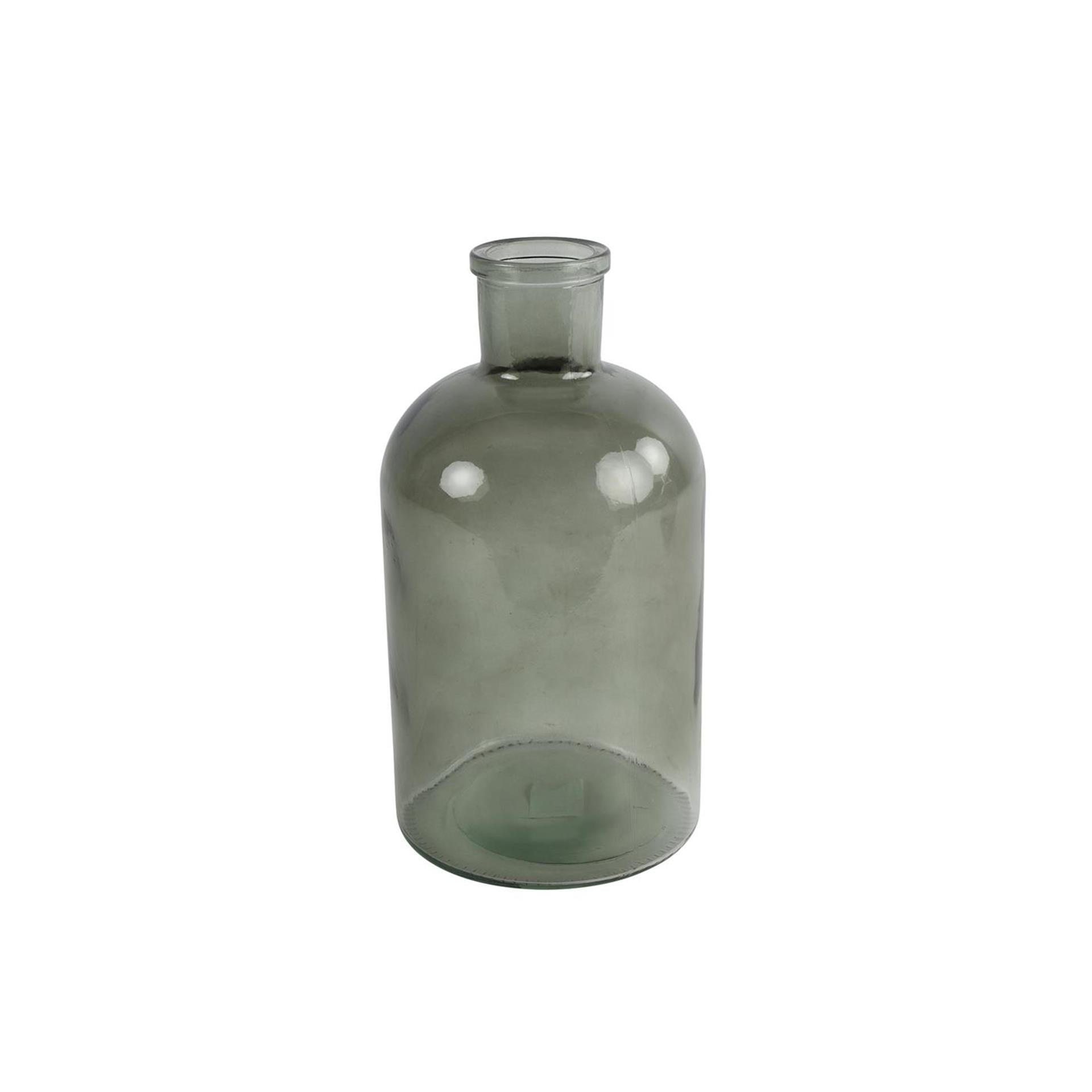 Countryfield chany vaas apothekersfles s grijs 14x14x27cm