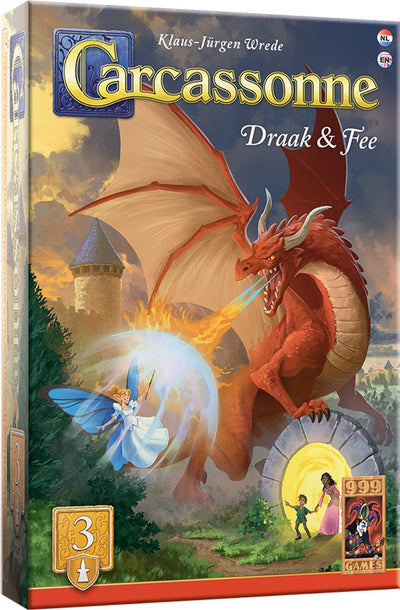 999games 999 games carcassonne draak fee uitbreiding