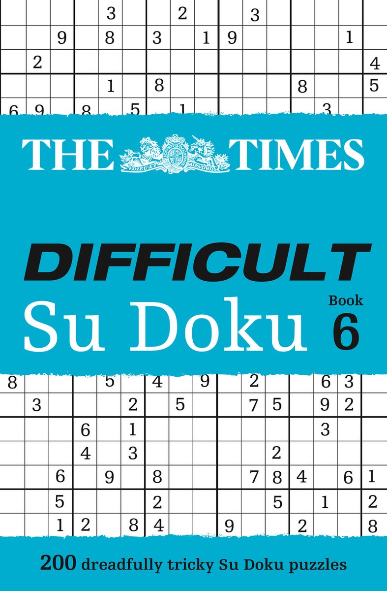 The times difficult su doku book 6