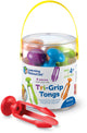 Learning resources tri-grip tongs (set van 6) - 3+