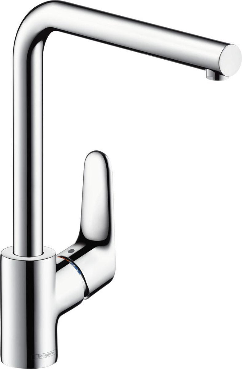Hansgrohe focus m41 - keukenmengkraan - ééngreeps bediening - 280mm - chroom