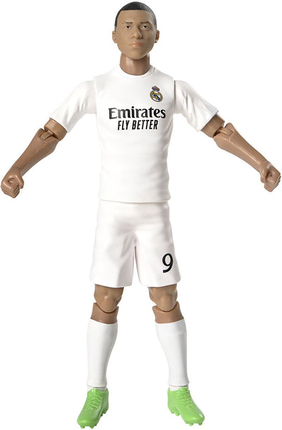 Sockers voetbalfiguur real madrid kylian mbappe, 20cm