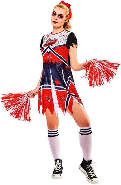 Rubies zombie cheerleader volwassenenkostuum - - maat s