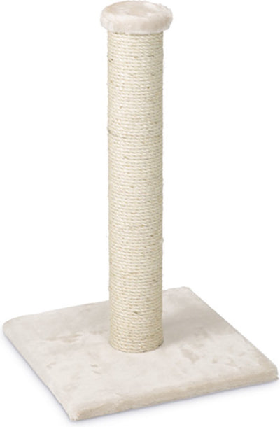 Beeztees gina - krabpaal - beige - 34x34x60 cm