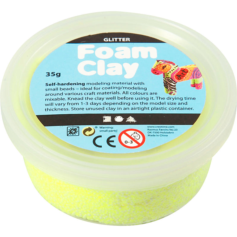 Https: www.cchobby.nl foam-clayr-glitter-geel-35-gr-1-doosje