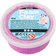 Creativ company foam clay glitter 35gr - paars