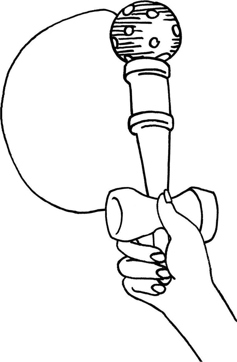 Goki kendama rood. 17 cm. 4+