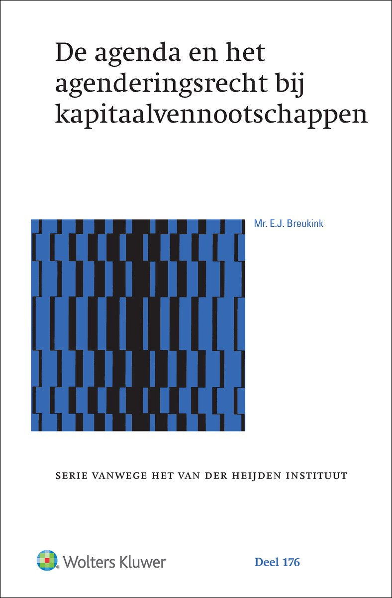 Merkloos sans marque de agenda en het agenderingsrecht bij kapitaalvennootschappen